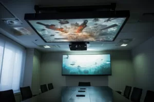 video wall projection system